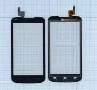 Сенсорное стекло (тачскрин) для Huawei Ascend Y520 (D2Y520-U22), черный