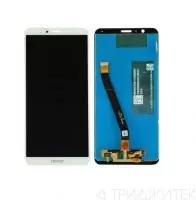 Дисплей для Huawei Honor 7X (5.9") (BND-L21) + тачскрин, белый (оригинал LCD)