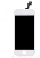 Модуль для Apple iPhone 5S, SE + тачскрин, белый с рамкой (оригинал)