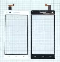 Сенсорное стекло (тачскрин) для Huawei Ascend G6, белый
