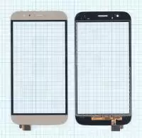 Сенсорное стекло (тачскрин) для Huawei G7 Plus, золотой