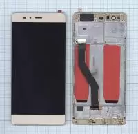 Дисплей для Huawei P9 Plus TFT золотой
