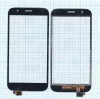 Сенсорное стекло (тачскрин) для Huawei G7 Plus, черный
