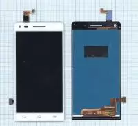 Модуль (матрица + тачскрин) для Huawei Ascend G6, белый