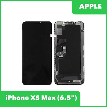 Модуль для Apple iPhone XS Max с тачскрином, OLED, черный