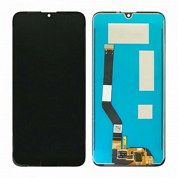 Дисплей для Huawei Y7 Prime 2019, Y7 Pro 2019 (DUB-LX1) в рамке + тачскрин, черный (оригинал LCD)