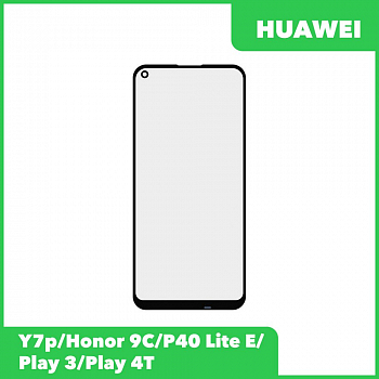 G+OCA PRO стекло для переклейки Huawei Y7p, Honor 9C, P40 Lite E, Play 3, Play 4T(черный)