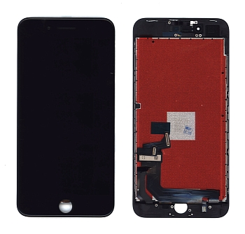 Дисплей Amperin для Apple iPhone 8 Plus в сборе с тачскрином (IPS) черный