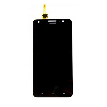 Дисплей Huawei Honor 3x (G750)+тачскрин (черный)