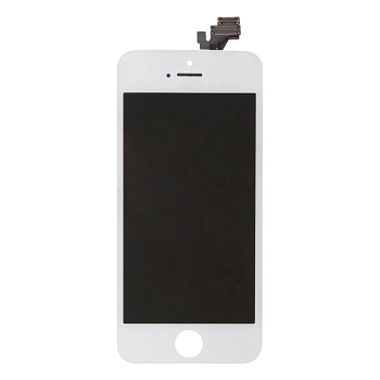 LCD Дисплей для Apple iPhone 5 матрица TianMa с тачскрином, 1-я категория, класс (AAA), белый