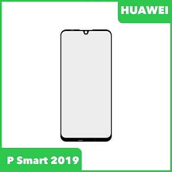 Стекло для переклейки дисплея Huawei P Smart (2019) (POT-LX1), черный