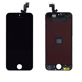 Дисплей для iPhone 5S, SE (TianMa)+тачскрин (черный)