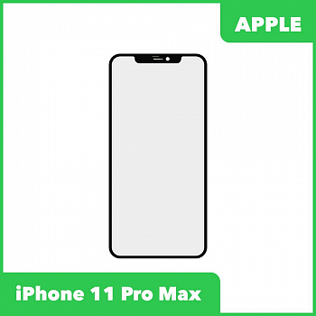 G+OCA PRO стекло для IPhone 11 Pro Max олеофобное покрытие (черный)