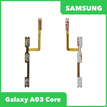 Шлейф для Samsung Galaxy A03 Core SM-A032 на кнопки громкости, включения