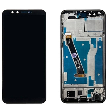 Дисплей Huawei Honor 9 Lite (LLD-L31, LLD-AL00) в рамке (черный)