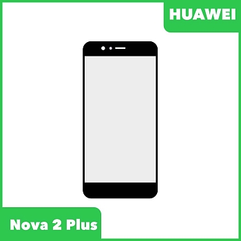 Стекло для переклейки дисплея Huawei Nova 2 Plus (BAC-L21), черный
