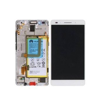 Дисплей Huawei Honor 7 (PLK-L01)+тачскрин (белый)