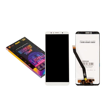 Дисплей в сборе с тачскрином для Huawei Honor 7A Pro, Huawei Y6 2018, Honor 7C, белый AUM-L41, AUM-L29 ZeepDeep ASIA, белый