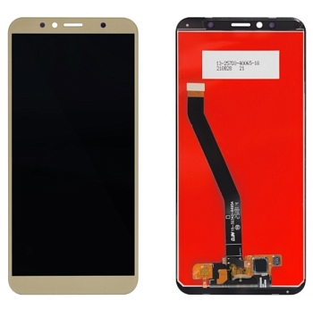 Дисплей Huawei Honor 7A Pro, Honor 7C, Y6 2018, Y6 Prime 2018+тачскрин (золото)