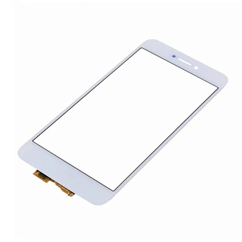 Сенсорное стекло (тачскрин) для Huawei P8 Lite (2017), белый