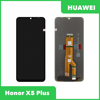 LCD дисплей для Huawei Honor X5 Plus с тачскрином (черный) 100% оригинал