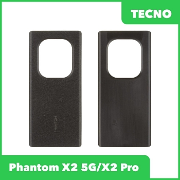 Задняя крышка для Tecno Phantom X2 5G (AD8), Phantom X2 Pro (AD9) (серый)