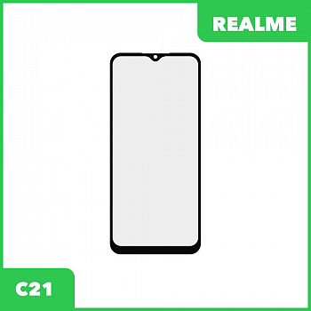 G+OCA PRO стекло для переклейки Realme C21 (черный)