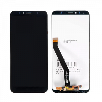 Дисплей для Huawei Honor 7A Pro, Honor 7C (5.7") (AUM-L29, AUM-L41) + тачскрин (черный) (оригинал LCD)