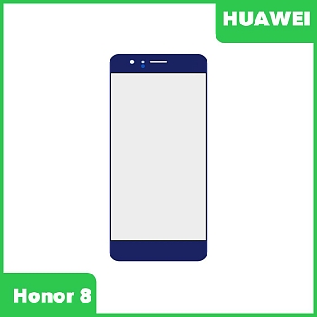 Стекло для переклейки дисплея Huawei Honor 8 (FRD-L09), FRD-L09, синий