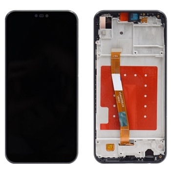 Дисплей Huawei P20 Lite, Nova 3E (ANE-LX1) в рамке (черный) ORG