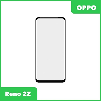 Стекло + OCA пленка для переклейки Oppo Reno 2Z, черный
