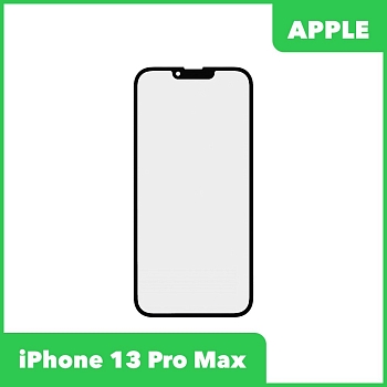 Стекло + OCA пленка для переклейки Apple iPhone 13 Pro Max олеофобное покрытие, черный