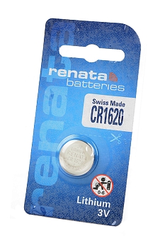 Батарейка (элемент питания) Renata CR1620 BL1, 1 штука