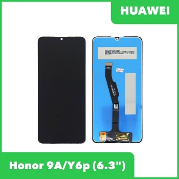 Модуль для Huawei Honor 9A, Y6p с тачскрином, черный