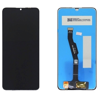 Дисплей Huawei Honor 9A, Y6p 2020 (MOA-LX9N, MED-LX9N)+тачскрин (черный)