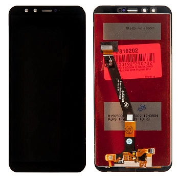 Дисплей для Huawei Honor 9 Lite в сборе с тачскрином, черный
