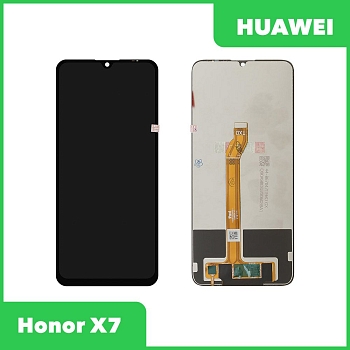 LCD дисплей для Huawei Honor X7 (CMA-LX2) в сборе с тачскрином, 100% оригинал (черный)