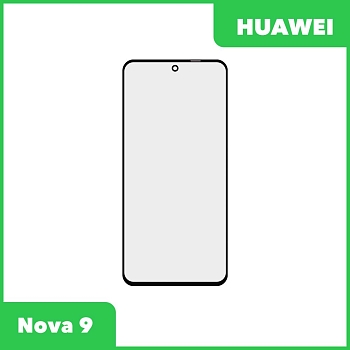 Стекло для переклейки Huawei Nova 9 (черный)