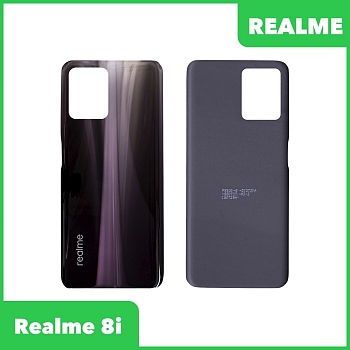 Задняя крышка для Realme 8i (черный)