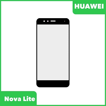 Стекло для переклейки дисплея Huawei Nova Lite (PRA-LX2), черный