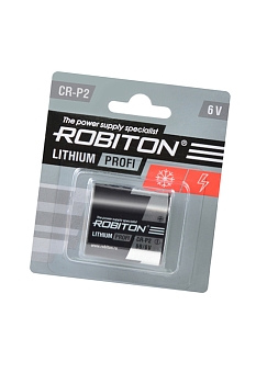 Батарейка (элемент питания) Robiton Profi CR-P2 BL1, 1 штука