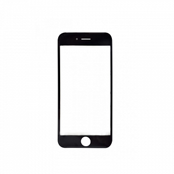 Стекло+рамка+клей OCA для iPhone 6S Plus (черный)