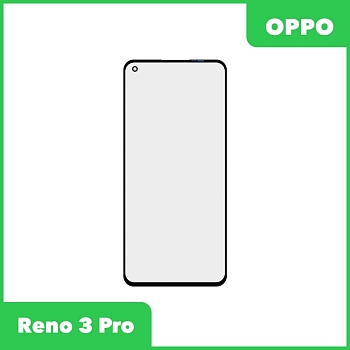 Стекло для переклейки дисплея Oppo Reno 3 Pro, черный