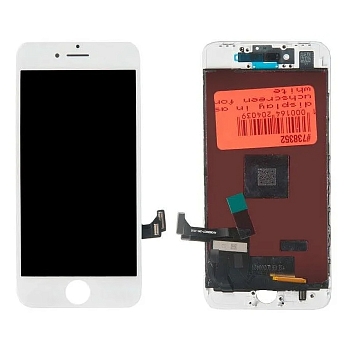 Дисплей для Apple iPhone 8/SE 2020 + тачскрин белый с рамкой (Premium)