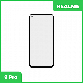 G+OCA PRO стекло для переклейки Realme 8 Pro (черный)