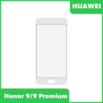 Стекло для переклейки дисплея Huawei Honor 9, 9 Premium (STF-L09), белый