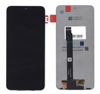 Дисплей (модуль) для Huawei Honor X8 4G в сборе с тачскрином черный