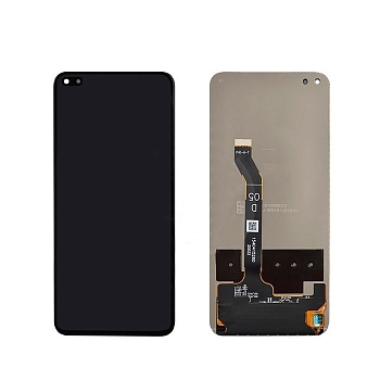 Дисплей (экран в сборе) для телефона Huawei Honor 50 Lite (черный) (оригинал LCD)