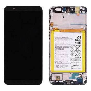 Дисплей в сборе с тачскрином и аккумулятором для Huawei P Smart Figo-AL00A 02351SVJ