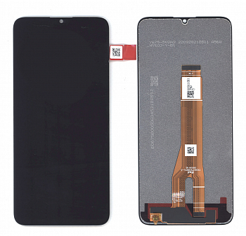 Дисплей (модуль) для Huawei Honor X7A, X7A Plus в сборе с тачскрином черный
